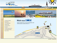 Tablet Screenshot of doese.de